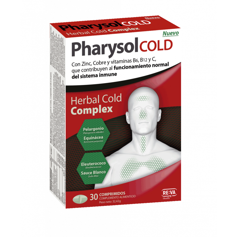 PHARYSOL COLD 30 COMPRIMIDOS