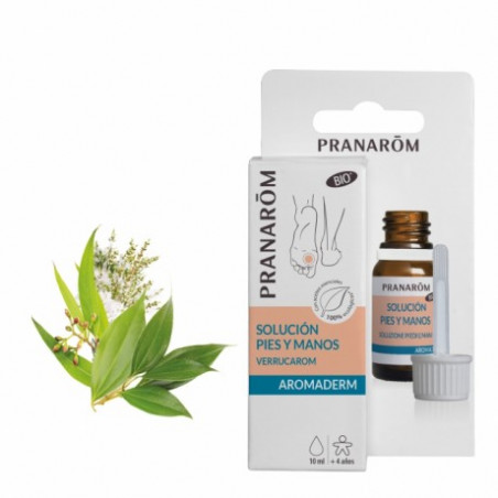 PRANAROM BIO SOLUCIÓN PIES Y MANOS VERRUCAROM 10ML