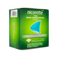 NICORETTE 2 mg CHICLES MEDICAMENTOSOS