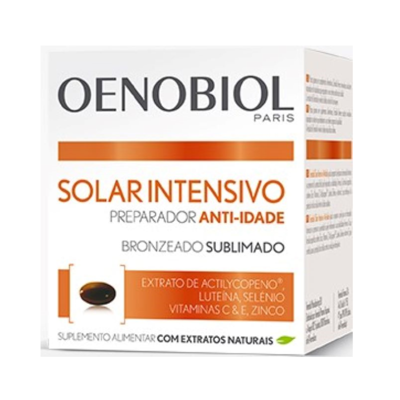 OENOBIOL SOLAIRE INTENSIF ANTIEDAD 30 CAPSULAS