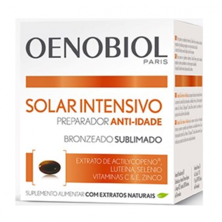 OENOBIOL SOLAIRE INTENSIF ANTIEDAD 30 CAPSULAS