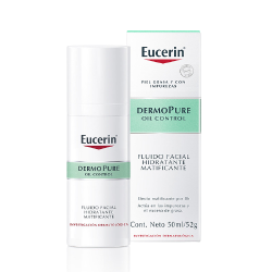 EUCERIN DERMOPURE OIL CONTROL FLUIDO FACIAL HIDRATANTE MATIFICANTE 50ML