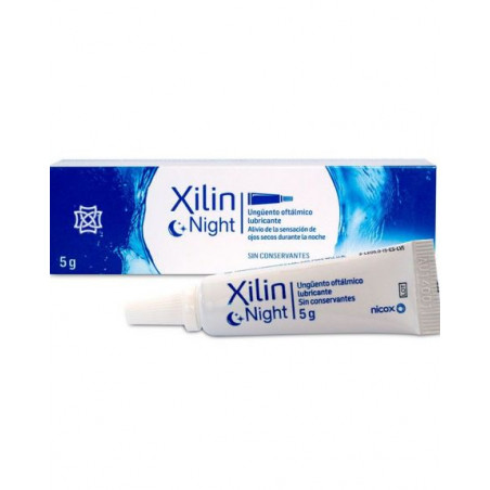 XILIN NIGHT UNGÜENTO OFTÁLMICO LUBRICANTE 5G