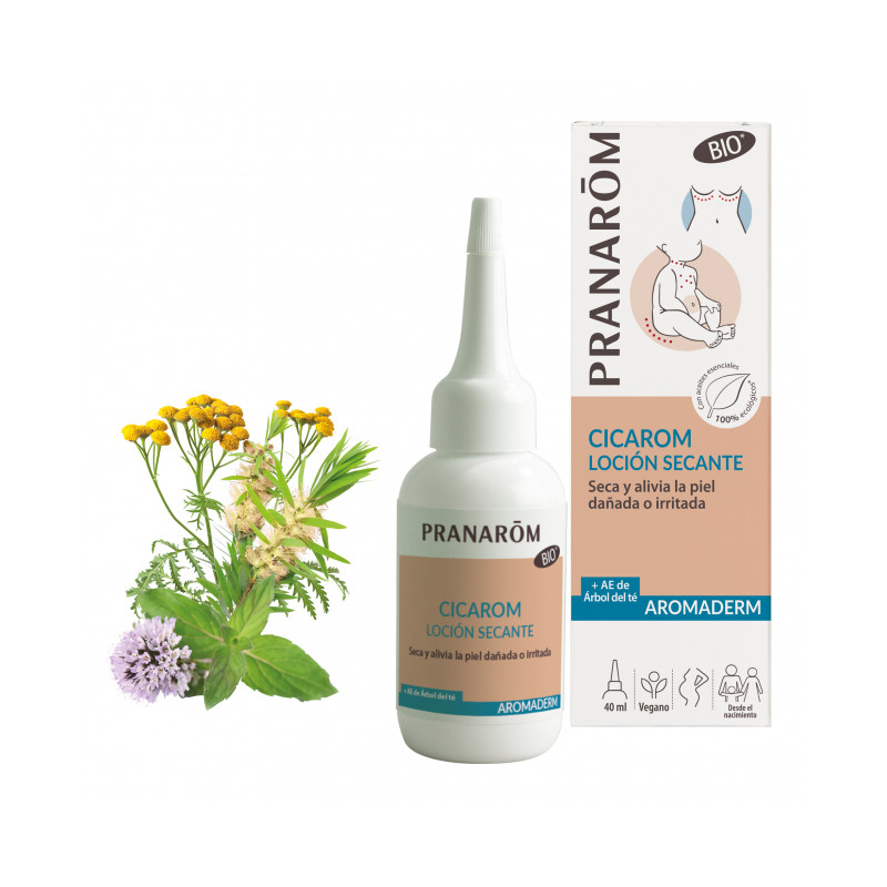 PRANAROM AROMADERM CICAROM LOCIÓN SECANTE BIO 40ML