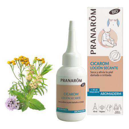 PRANAROM AROMADERM CICAROM LOCIÓN SECANTE BIO 40ML