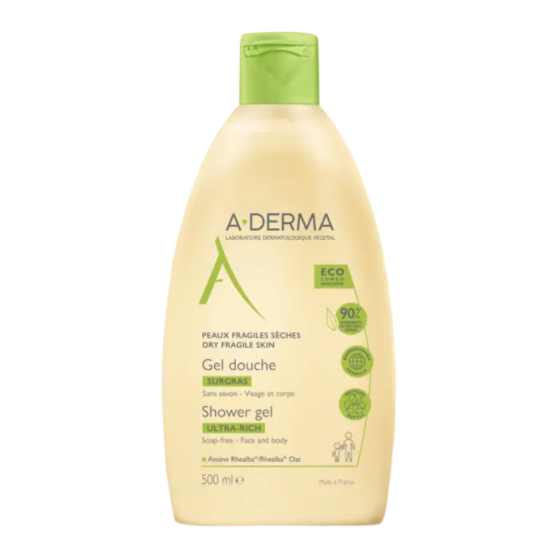 A-DERMA GEL DUCHA SOBREGRASO 500ML