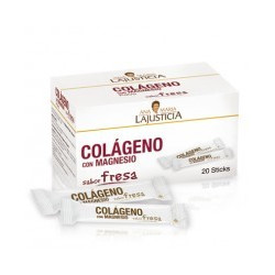 COLAGENO CON MAGNESIO SABOR FRESA 20 STICKS