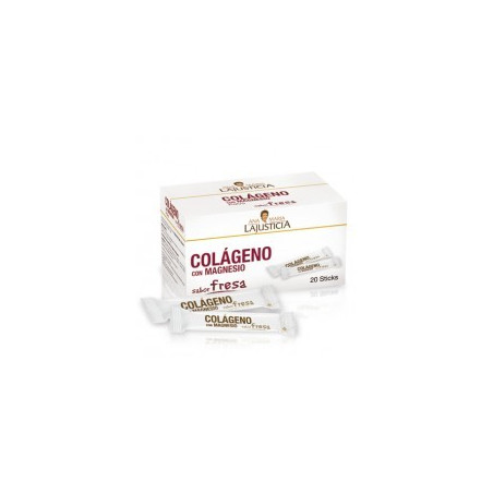 COLAGENO CON MAGNESIO SABOR FRESA 20 STICKS