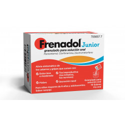 FRENADOL JUNIOR GRANULADO PARA SOLUCION ORAL