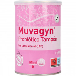 MUVAGYN PROBIOTICO TAMPON MINI CON APLICADOR 9 UNIDADES