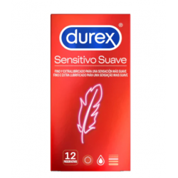 DUREX SENSITIVO SUAVE PRESERVATIVOS 12U