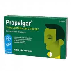 PROPALGAR 3MG PASTILLAS PARA CHUPAR