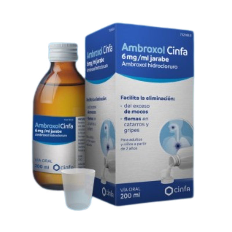 AMBROXOL CINFA 6 MG/ML JARABE