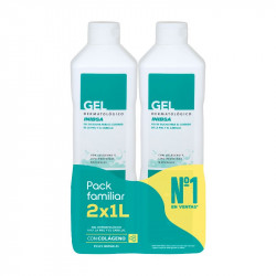 INIBSA PACK GEL DUCHA PARA PIEL Y CABELLO 2x1L