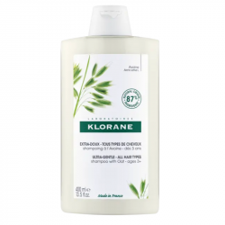 KLORANE CHAMPU EXTRASUAVE A LA LECHE DE AVENA 400ML