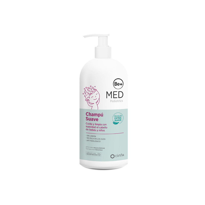 BE+ PEDIATRICS CHAMPU SIN JABON 300ML