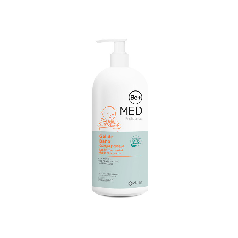 BE+ PEDIATRICS GEL DE BAÑO 500ML