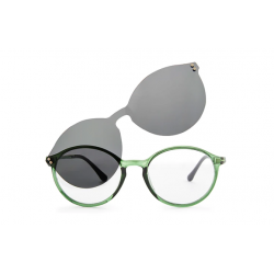 NORDIC VISION GAFAS EASY DUO ROUND GREEN