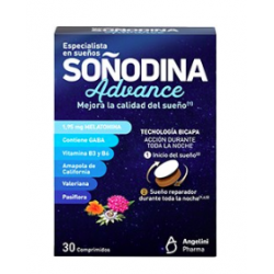 SOÑODINA MELATONINA ADVANCE BICAPA COMPRIMIDOS