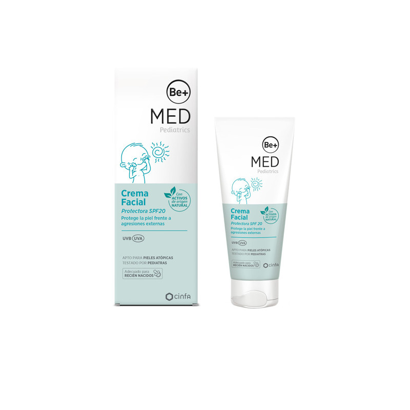 BE+ MED PEDIATRICS CREMA FACIAL PROTECTORA SPF 20 40ML