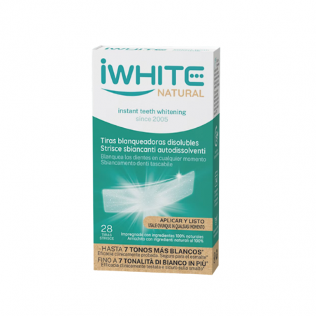 iWHITE NATURAL TIRAS BLANQUEADORAS DISOLUBLES