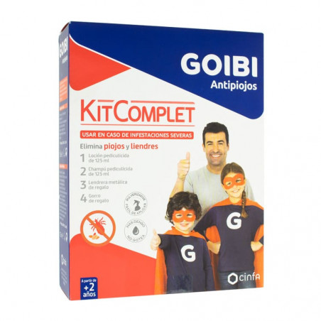 GOIBI ANTIPARASITARIO KIT COMPLET LOCION + CHAMPÚ