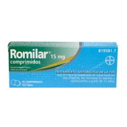 ROMILAR 15 mg COMPRIMIDOS