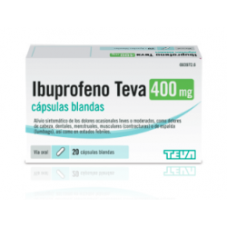 IBUPROFENO TEVA 400 MG 20 COMPRIMIDOS