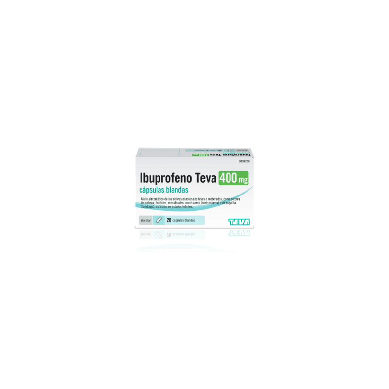 IBUPROFENO TEVA 400 MG 20 COMPRIMIDOS