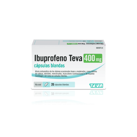 IBUPROFENO TEVA 400 MG 20 COMPRIMIDOS