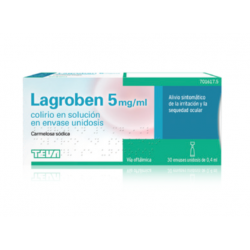 LAGROBEN 5 MG/ML COLIRIO EN...