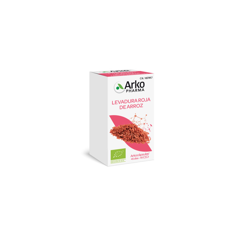 ARKOCAPSULAS LEVADURA ROJA DE ARROZ 45 CAPSULAS