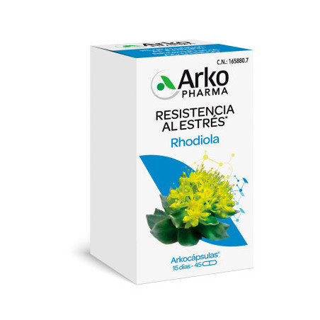 ARKOCAPSULAS RHODIOLA CONTROL ESTRES 45 CÁPSULAS