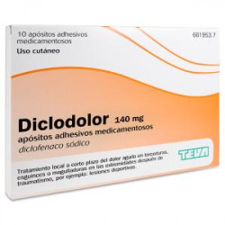 DICLODOLOR 140 APÓSITO ADHESIVO MEDICAMENTOSO
