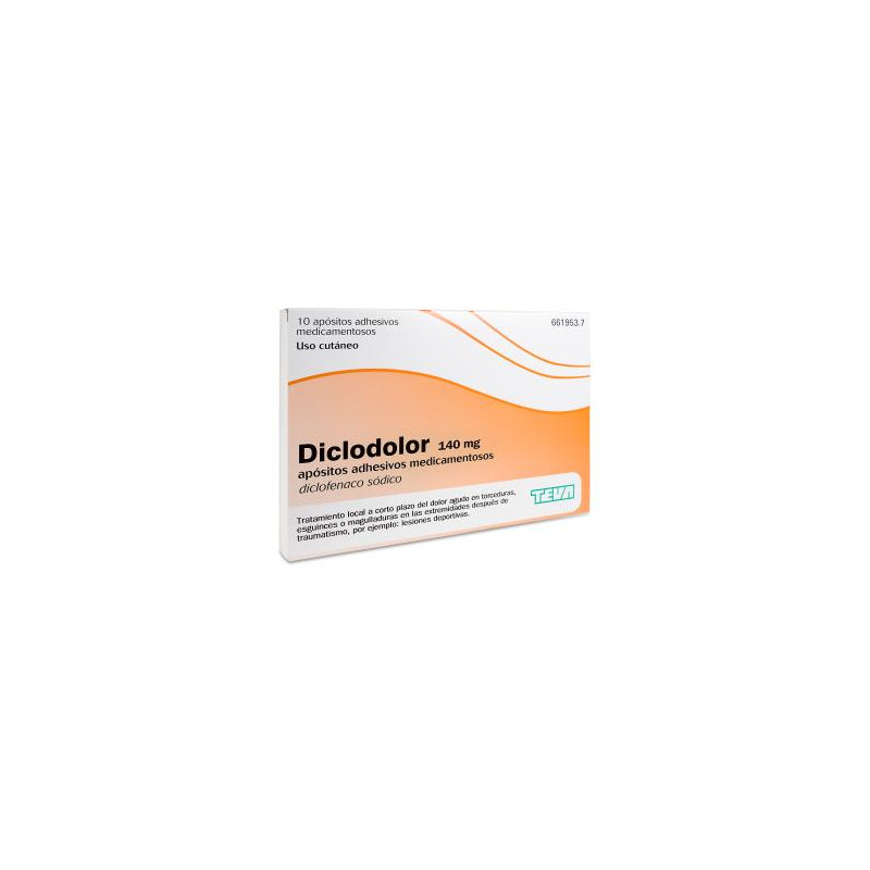 DICLODOLOR 140 APÓSITO ADHESIVO MEDICAMENTOSO