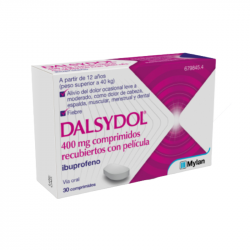 DALSYDOL 400 mg COMPRIMIDOS RECUBIERTOS CON PELICULA