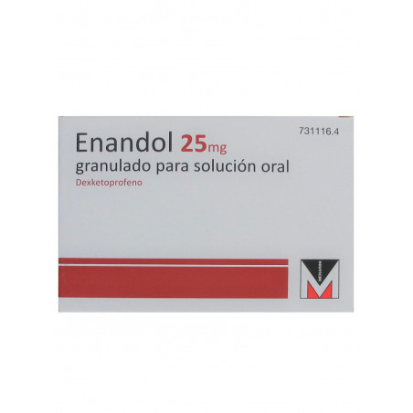 ENANDOL 25 MG GRANULADO PARA SOLUCIÓN ORAL