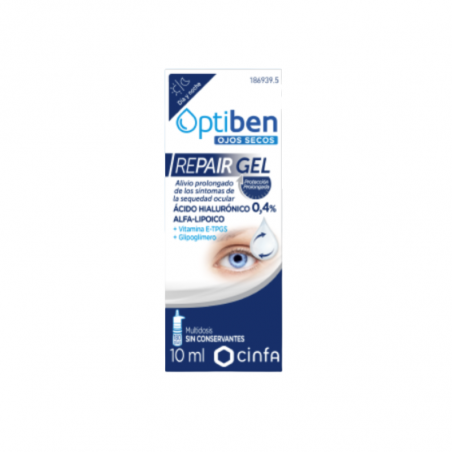 OPTIBEN OJOS SECOS REPAIR GEL 10 ML