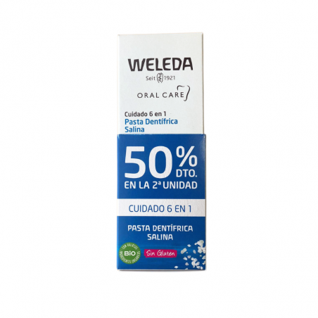 WELEDA PACK PASTA DENTIFRICA SALINA 2x75ML