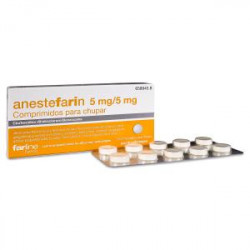 ANESTEFARIN 5MG COMPRIMIDOS...