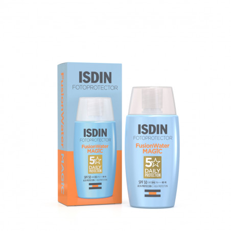 ISDIN FOTOPROTECTOR FUSION WATER MAGIC SPF 50+ 50ML ISDIN FOTOPROTECTOR FUSION WATER MAGIC SPF 50+ 50ML