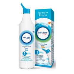 RHINOMER FUERZA 1 SUAVE NEBULIZADOR LIMPIEZA NASAL 135ML + 45ML GRATIS