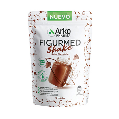 ARKOPHARMA FIGURMED SHAKE SABOR CHOCOLATE 10 BATIDOS