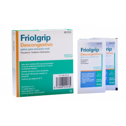 FRIOLGRIP DESCONGESTIVO POLVO PARA SOLUCIÓN ORAL