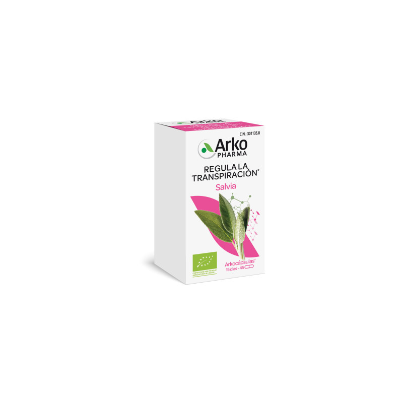 ARKOCAPSULAS SALVIA MENOPAUSIA 45 CAPSULAS