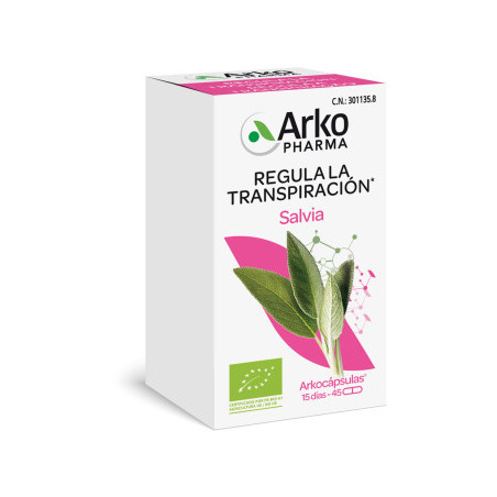 ARKOCAPSULAS SALVIA MENOPAUSIA 45 CAPSULAS