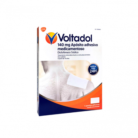 VOLTADOL 140 MG APÓSITO ADHESIVO MEDICAMENTOSO