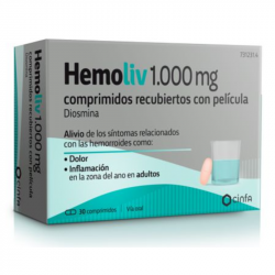 HEMOLIV 1.000 MG HEMORROIDES COMPRIMIDOS