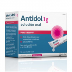 ANTIDOL 1G PARACETAMOL SOLUCION ORAL