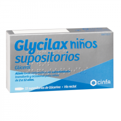 GLYCILAX NIÑOS SUPOSITORIOS DE GLICERINA